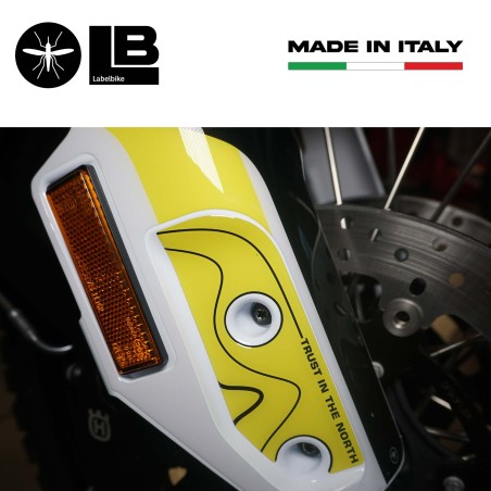 Adesivi 3D Protezioni Parasteli moto compatibili con Husqvarna Norden 901