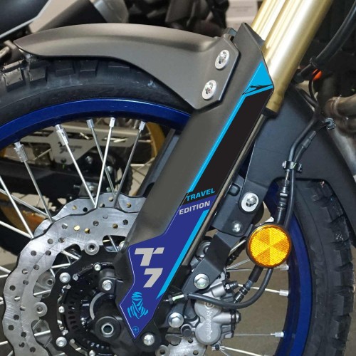 Stickers 3D Protecteurs de potence moto compatibles avec Yamaha Tenere 700 2022