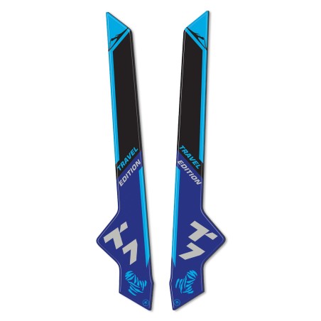 Stickers 3D Protecteurs de potence moto compatibles avec Yamaha Tenere 700 2022