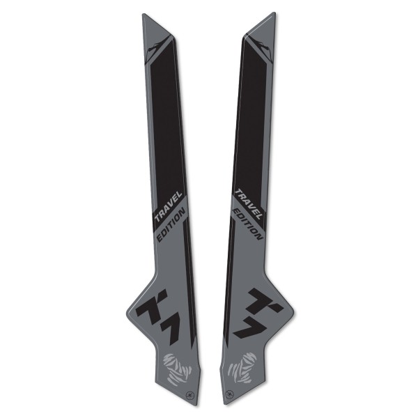 Stickers 3D Protecteurs de potence moto compatibles avec Yamaha Tenere 700 2022