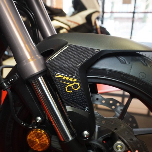 Stickers 3D Protecteurs d'ailes moto compatibles avec Honda Hornet 2023-2024