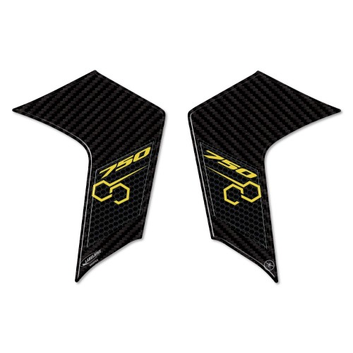 Adesivi 3D Protezioni parasteli parafango moto compatibili con Honda Hornet 2023-2024 2