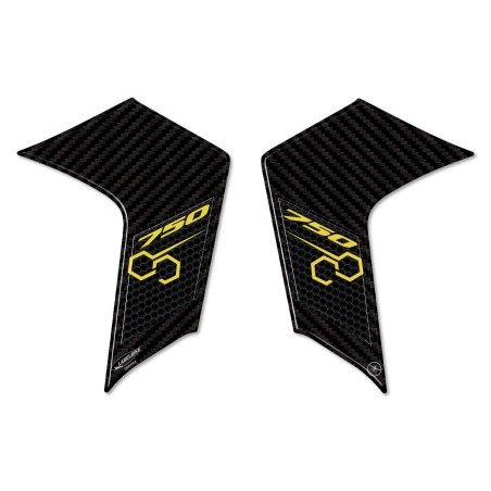 Stickers 3D Protecteurs d'ailes moto compatibles avec Honda Hornet 2023-2024