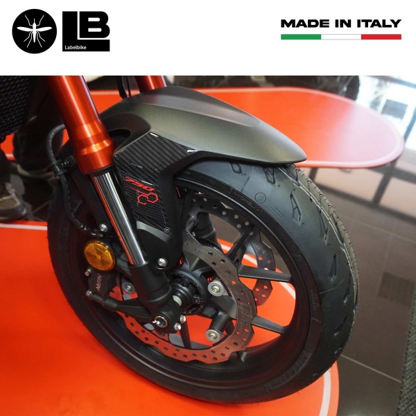 Stickers 3D Protecteurs d'ailes moto compatibles avec Honda Hornet 2023-2024