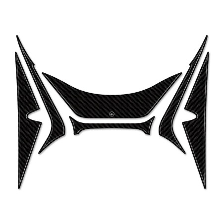 Stickers 3D Protecteurs de repose-pieds compatibles avec Yamaha Xmax 125-300 2023