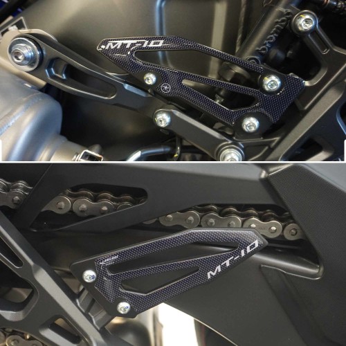 Pegatinas 3D Protectores estriberas moto compatible con Yamaha MT-10 SP