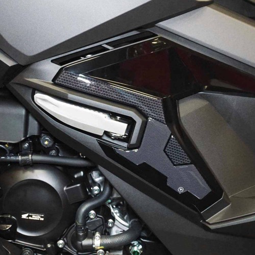 3D Stickers Footrest protectors compatible with Honda ADV350 2022-2025