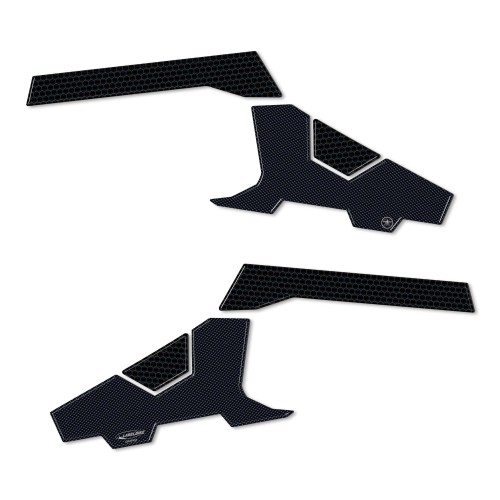 Adesivi 3D Protezioni pedane poggiapiedi compatibili con Honda ADV350 2022-2025 2