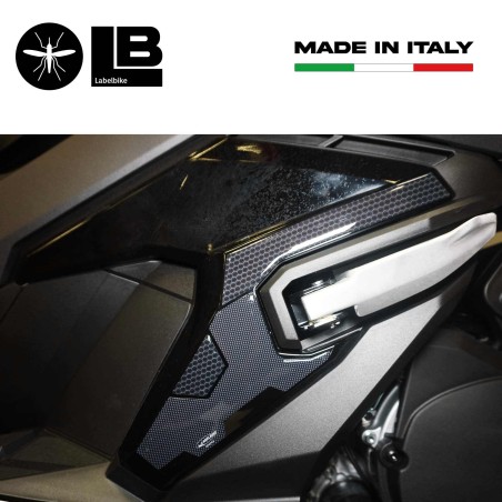 Stickers 3D Protecteurs de repose-pieds compatibles avec Honda ADV350 2022-2025