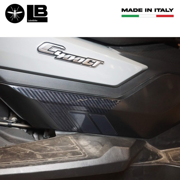 Pegatinas 3D Scooter reposapiés protectores compatibles con BMW C400GT