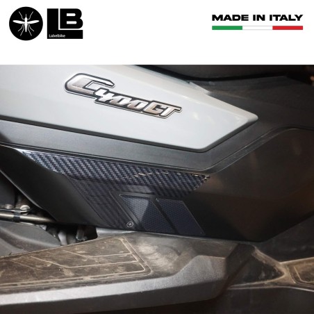 3D Stickers Scooter footrest protectors compatible with BMW C400GT