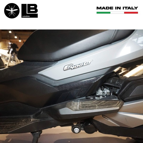 Stickers 3D Protecteurs de repose-pieds pour scooter compatibles avec BMW C400GT