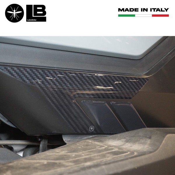 Stickers 3D Protecteurs de repose-pieds pour scooter compatibles avec BMW C400GT