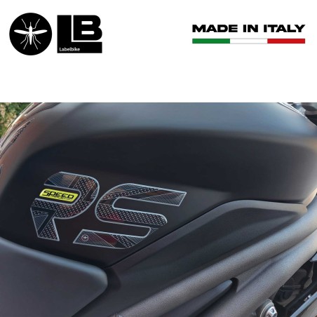 Adesivi 3D Protezioni serbatoio compatibili con Triumph Speed Triple 1050 RS