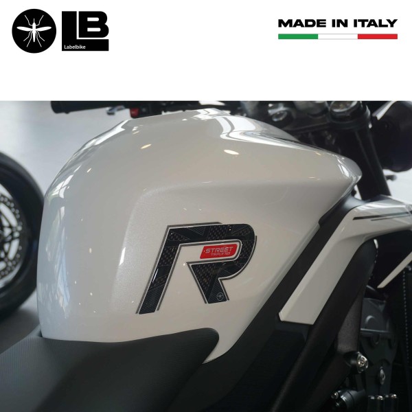 Pegatinas 3D protectores de depósito compatibles con Triumph Street Triple 765 R 2023