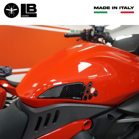 Stickers 3D Motorcycle Tank Protectors compatible with Ducati Diavel v4 2023
