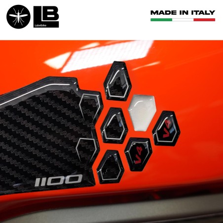 Stickers 3D Motorcycle Tank Protectors compatible with Ducati Diavel v4 2023