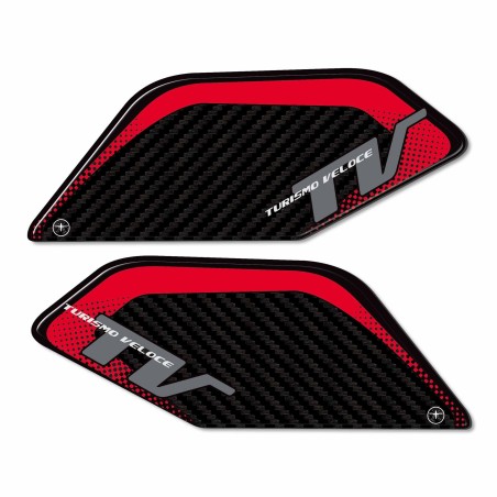 Adesivi 3D Protezioni Serbatoio moto compatibili con Mv Agusta Turismo Veloce