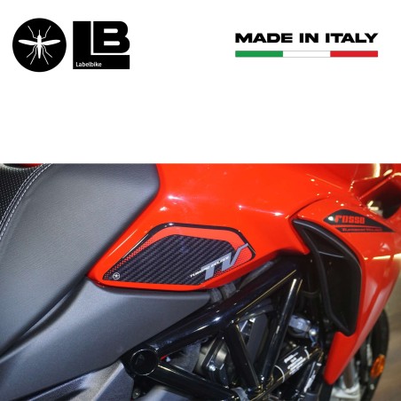 Adesivi 3D Protezioni Serbatoio moto compatibili con Mv Agusta Turismo Veloce