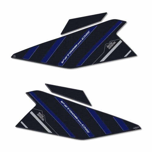 Pegatinas 3D bajo el asiento Protectores moto compatible con Suzuki V-Strom 800DE 2