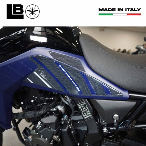 Stickers 3D Under Seat Protectors motorbike compatible with Suzuki V-Strom 800DE