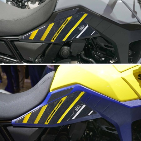 Autocollants 3D Protecteurs Sous Sièges moto compatibles avec Suzuki V-Strom 800DE