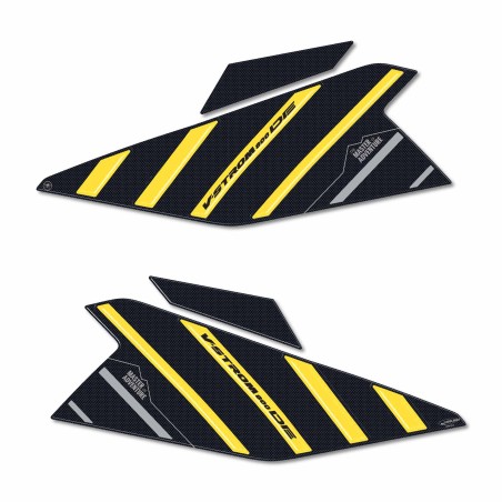 Stickers 3D Under Seat Protectors motorbike compatible with Suzuki V-Strom 800DE