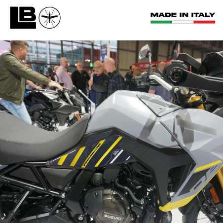 Stickers 3D Under Seat Protectors motorbike compatible with Suzuki V-Strom 800DE