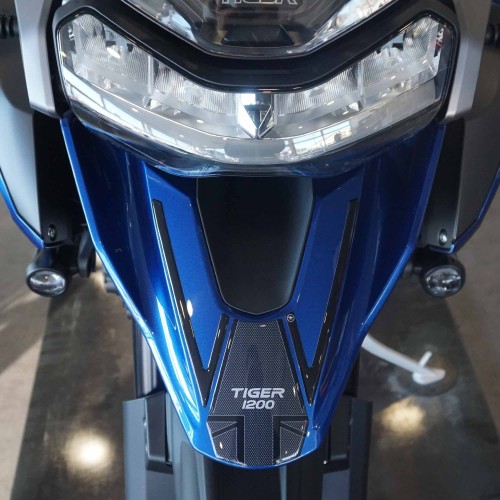 Adesivi 3D Puntale muso frontale compatibili con Triumph Tiger 1200 GT e Rally