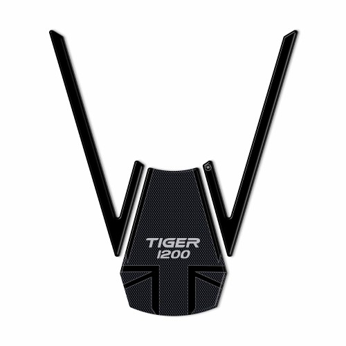 Adesivi 3D Puntale muso frontale compatibili con Triumph Tiger 1200 GT e Rally 2