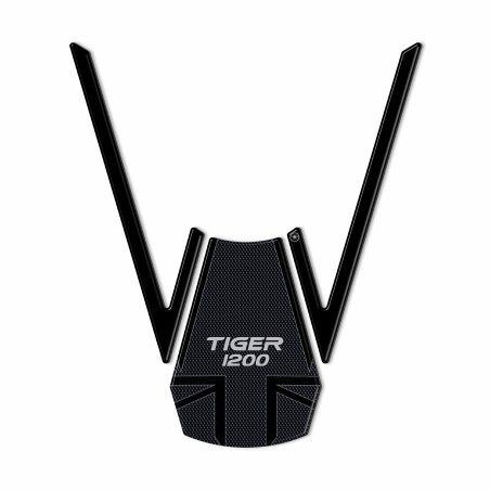 Adesivi 3D Puntale muso frontale compatibili con Triumph Tiger 1200 GT e Rally