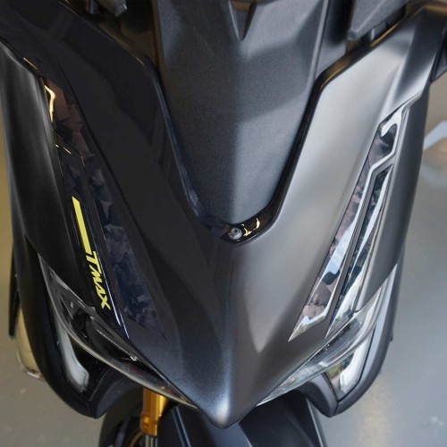 3D-Frontfolienaufkleber kompatibel mit Yamaha Tmax 560 20Th Anniversary