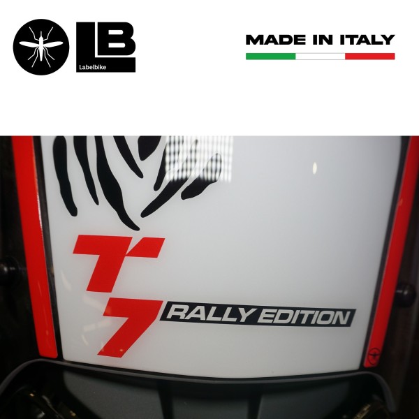 Adesivi 3D Protezione Cupolino moto compatibili con Yamaha Tenere 700 Rally Edition 2022