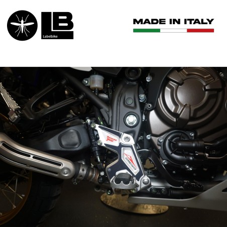 Pegatinas protectoras de talón 3D compatibles con Yamaha Tenere 700 Rally Edition 2022