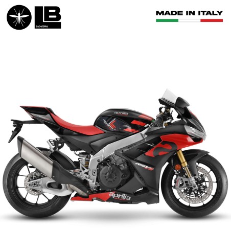 Pegatinas 3D Protectores laterales de depósito compatibles con Aprilia RSV4 2021-2023