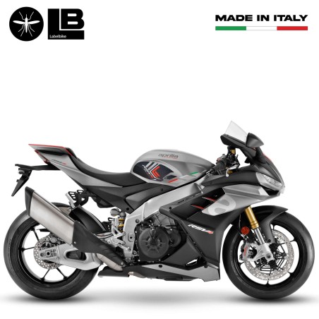 Stickers 3D Protections latérales de réservoir compatibles avec Aprilia RSV4 2021-2023