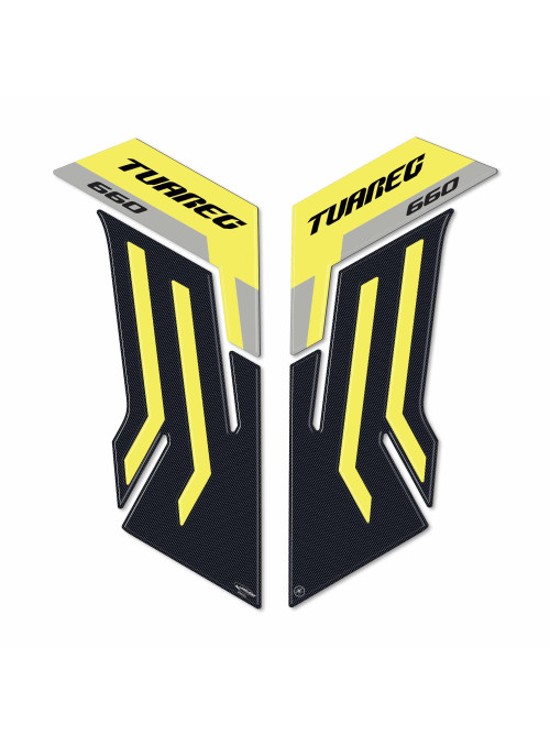 Pegatinas 3D Tank protectores laterales compatibles con Aprilia Tuareg 660 2022 2