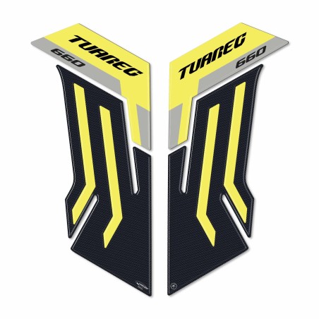 Stickers 3D Tank side protectors compatible with Aprilia Tuareg 660 2022