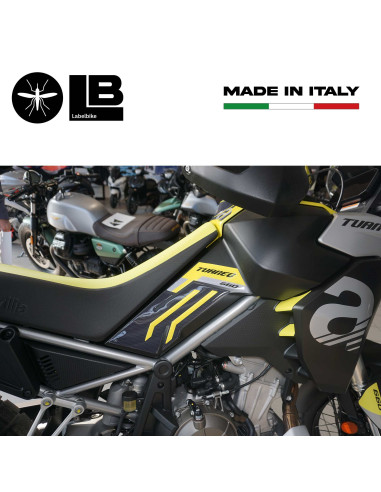 Stickers 3D Tank side protectors compatible with Aprilia Tuareg 660 2022