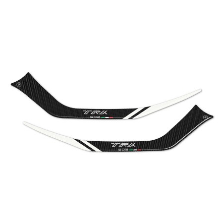 3D Aufkleber Beifahrer Griffe kompatibel mit Benelli TRK 502 502X