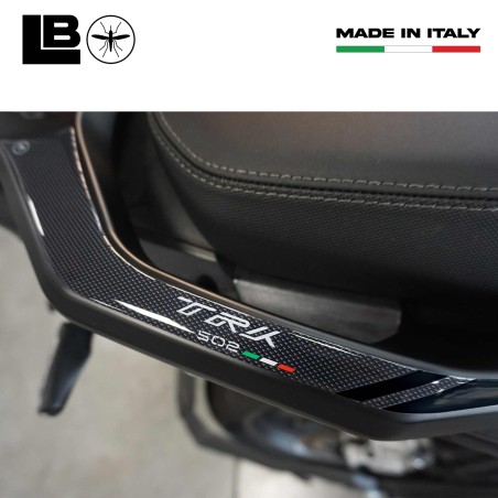 Adesivi 3D Protezioni Maniglie Passeggero compatibili con Benelli TRK 502 502X
