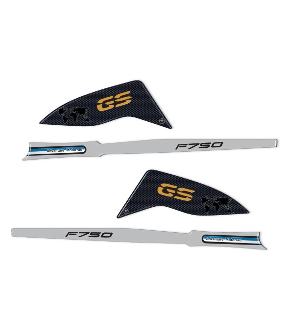 3D Stickers Handguards compatible with BMW F750 GS 2018-2023