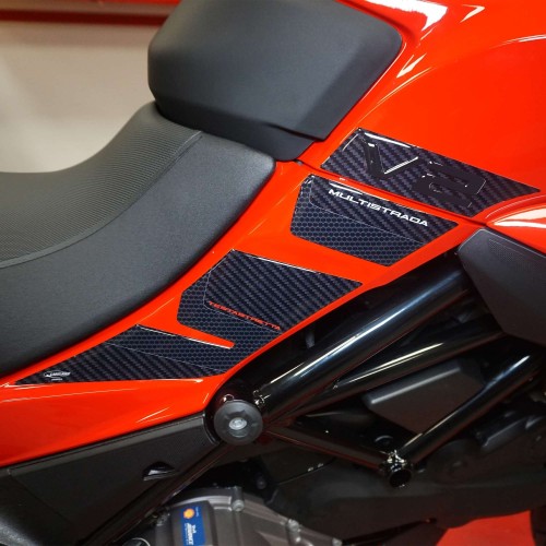 3D Tank-Seitenaufkleber passend für Ducati Multistrada V2 950 2022-23