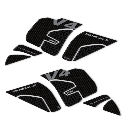 3D Tank Side Stickers compatible avec Ducati Panigale V4 2018-2021