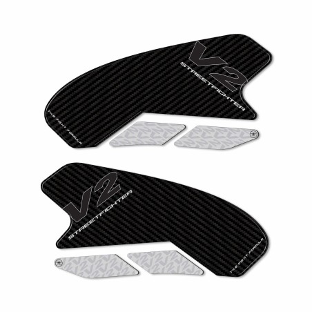 Pegatinas laterales 3D compatibles con Ducati Streetfighter V2 2022-2024