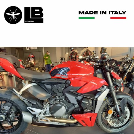 Pegatinas laterales 3D compatibles con Ducati Streetfighter V2 2022-2024