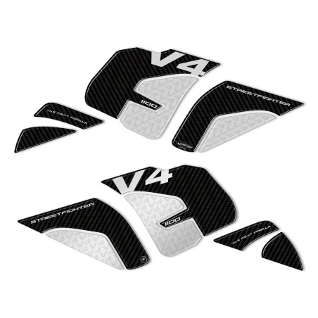 3D Tank Side Stickers compatible with Ducati Streetfighter V4 2020-2022