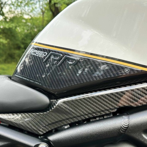 Pegatinas laterales 3D compatibles con Triumph Speed Triple 1200 RR