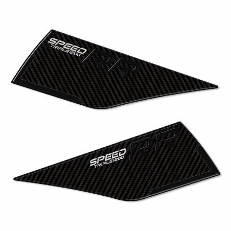 3D Tank Side Stickers compatible with Triumph Speed Triple 1200 RR