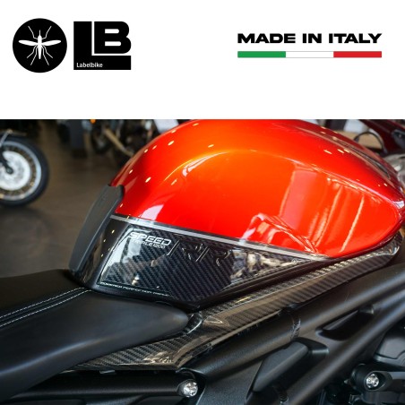 3D Tank Side Stickers compatible avec Triumph Speed Triple 1200 RR